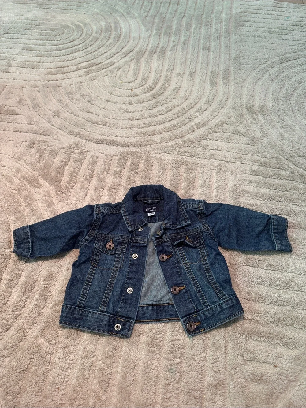 The Children's Place Dark Blue Denim Jean Jacket